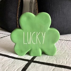 Rae Dunn St. Patrick’s ‘LUCKY’ Shamrock